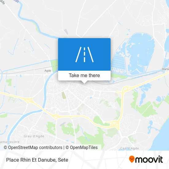 Place Rhin Et Danube map