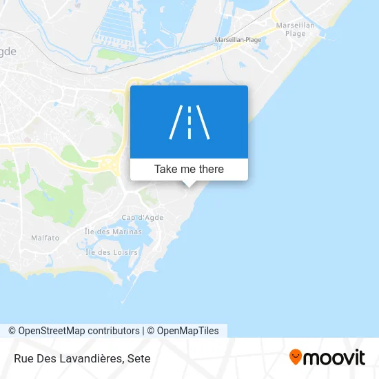 Rue Des Lavandières map