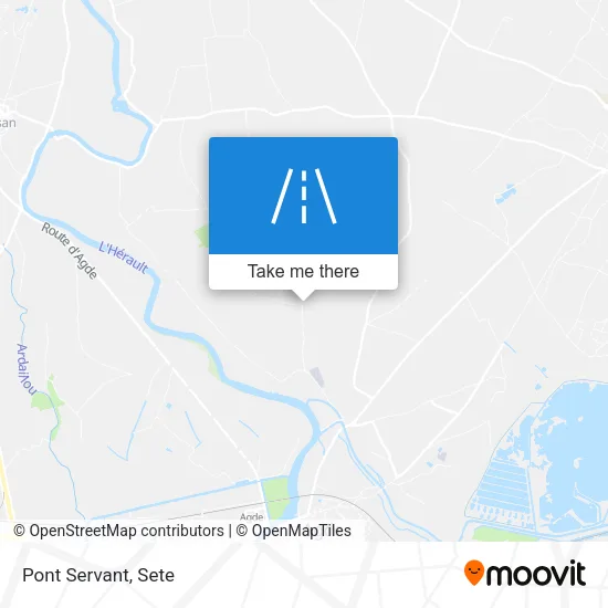 Pont Servant map