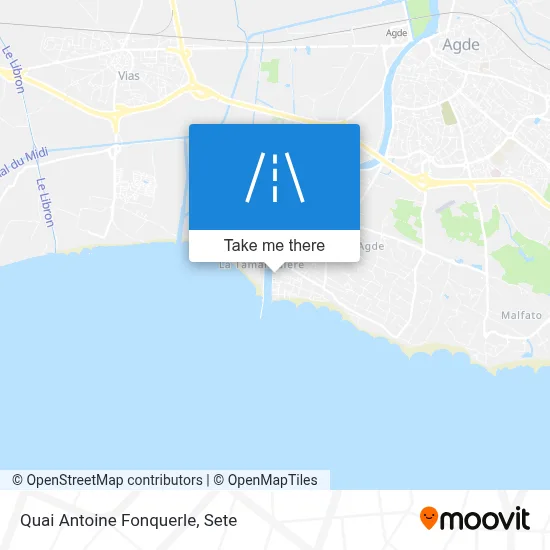 Quai Antoine Fonquerle map