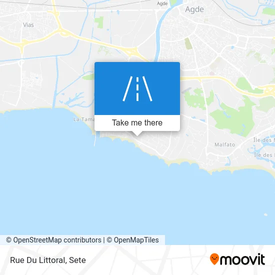 Rue Du Littoral map