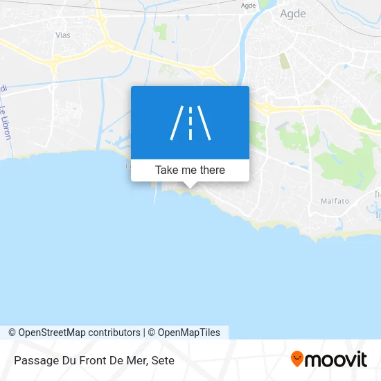 Passage Du Front De Mer map