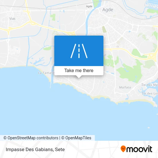 Impasse Des Gabians map