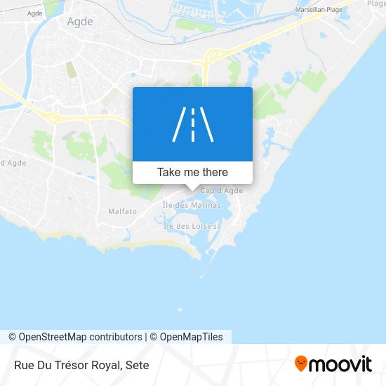 Rue Du Trésor Royal map