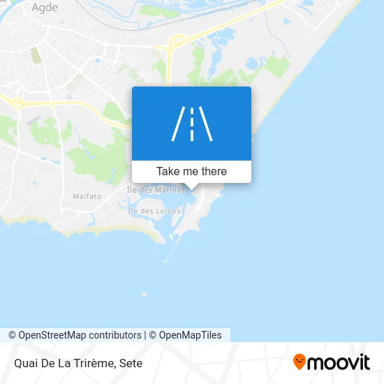 Quai De La Trirème map