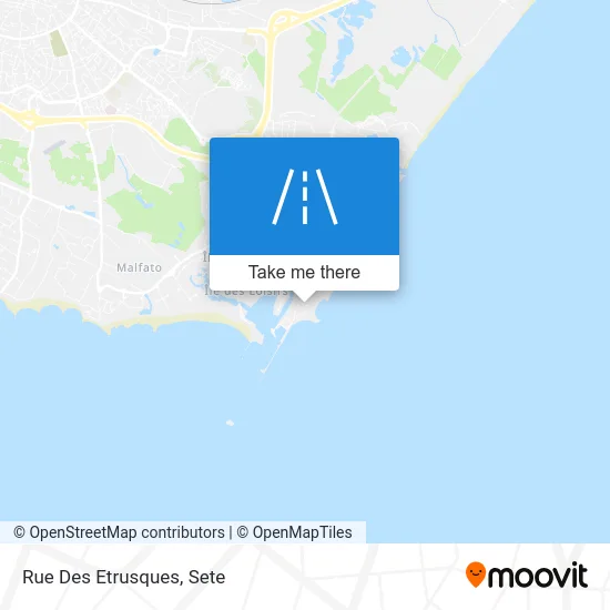 Mapa Rue Des Etrusques