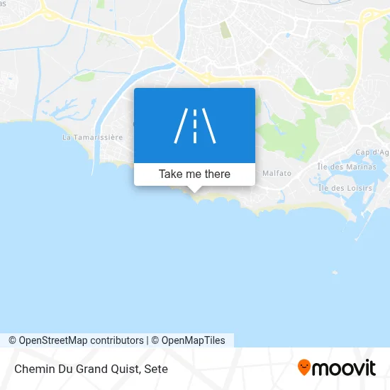 Chemin Du Grand Quist map