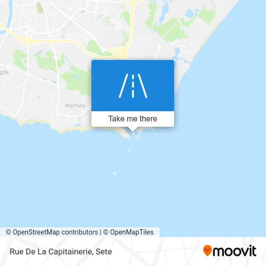 Mapa Rue De La Capitainerie