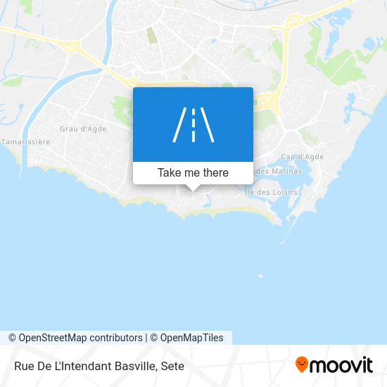 Rue De L'Intendant Basville map