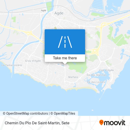 Chemin Du Plo De Saint-Martin map