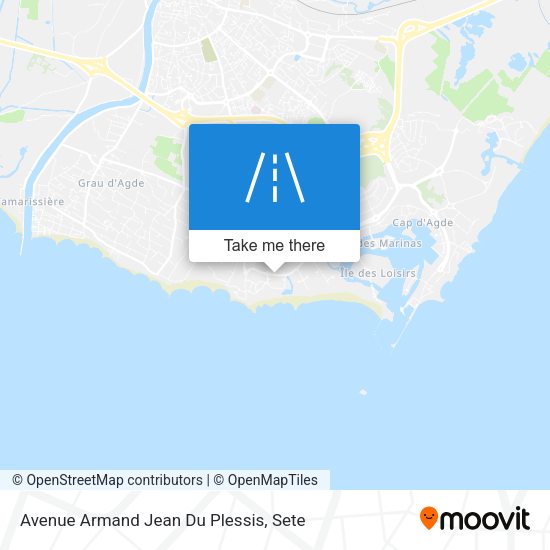 Avenue Armand Jean Du Plessis map