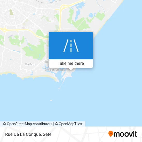 Mapa Rue De La Conque