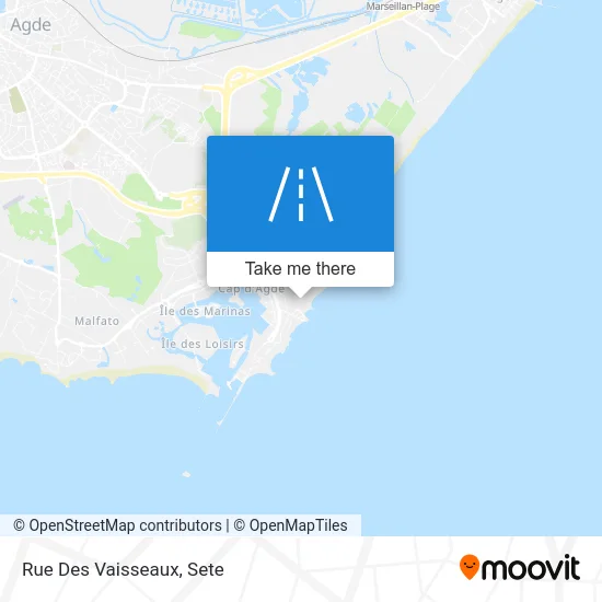 Rue Des Vaisseaux map