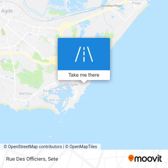 Rue Des Officiers map