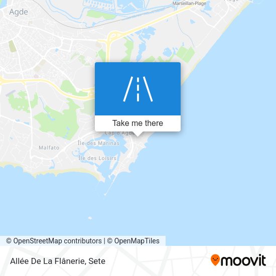 Allée De La Flânerie map