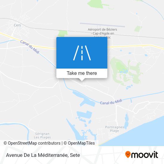 Avenue De La Méditerranée map