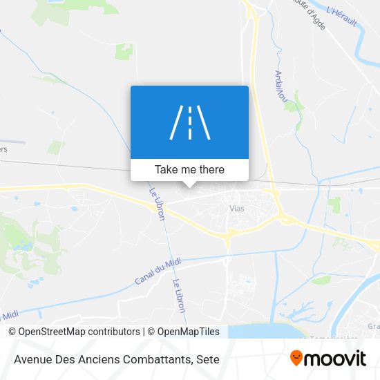 Avenue Des Anciens Combattants map