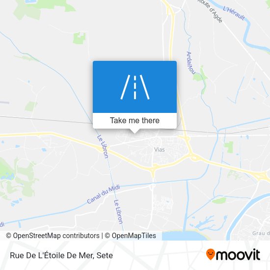 Rue De L'Étoile De Mer map