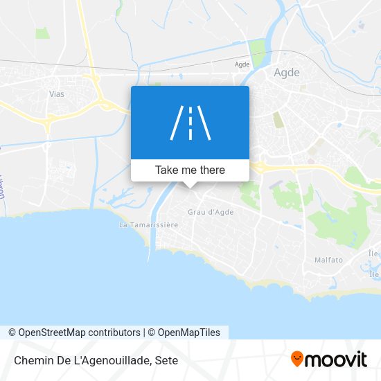 Chemin De L'Agenouillade map