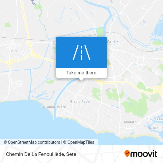 Chemin De La Fenouillède map