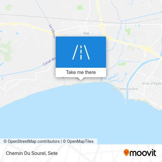 Chemin Du Sourel map