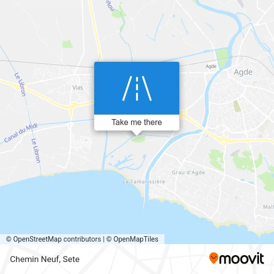 Chemin Neuf map