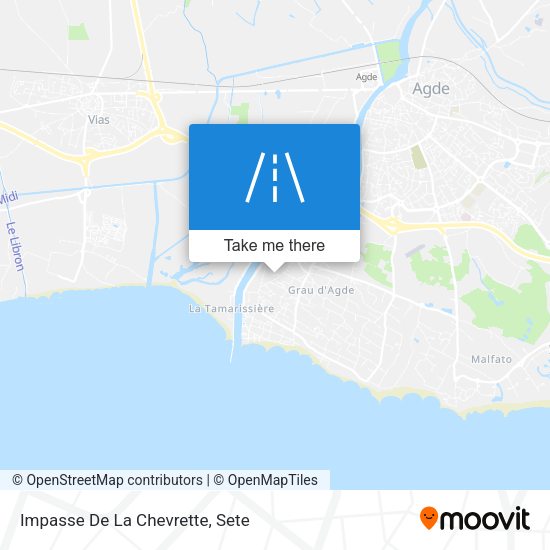 Impasse De La Chevrette map