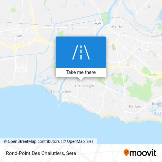 Mapa Rond-Point Des Chalutiers