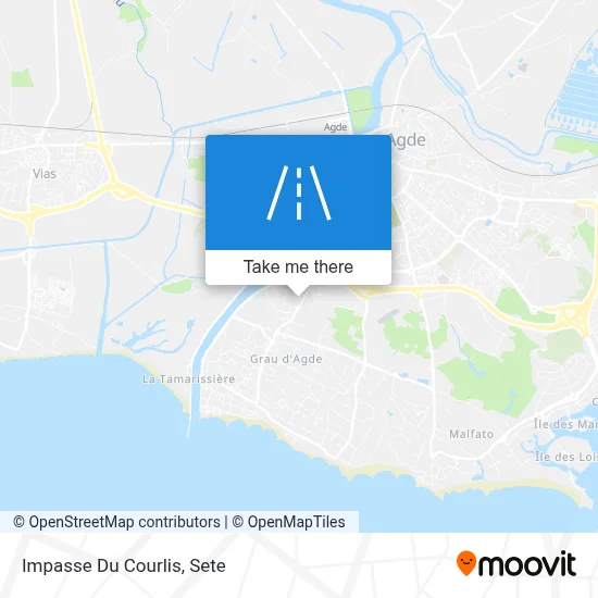 Impasse Du Courlis map