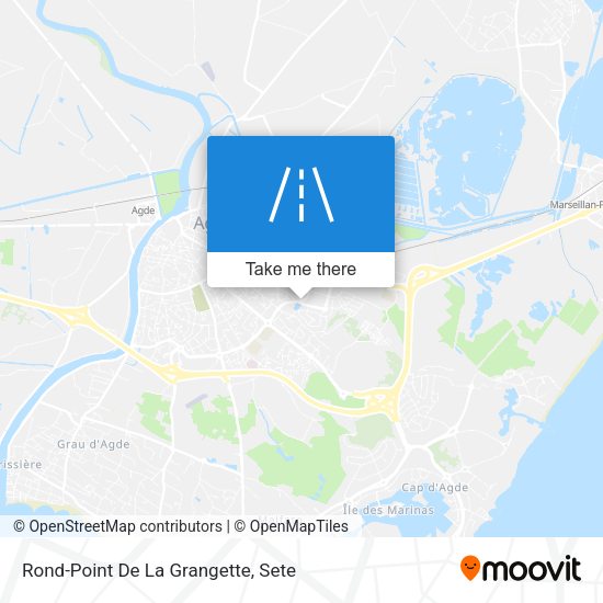 Rond-Point De La Grangette map