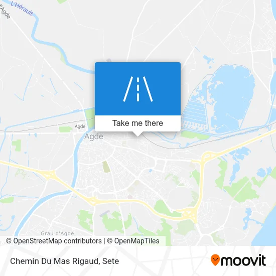 Chemin Du Mas Rigaud map