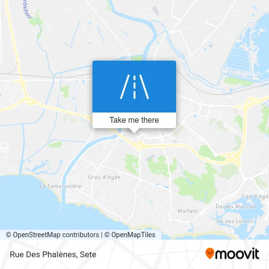 Rue Des Phalènes map