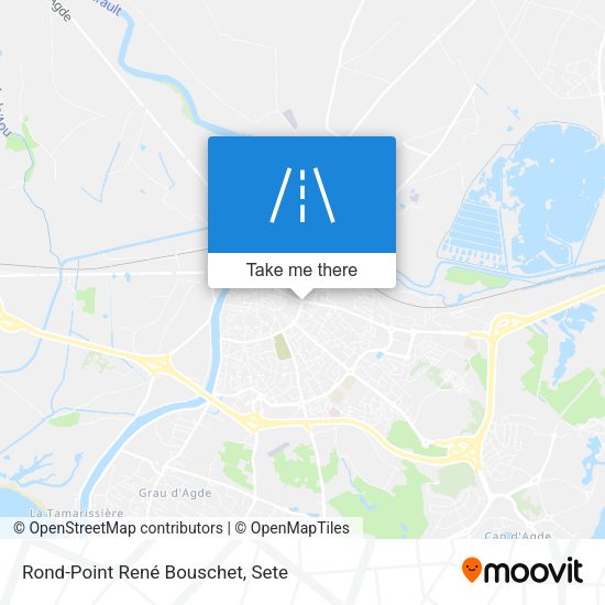 Rond-Point René Bouschet map