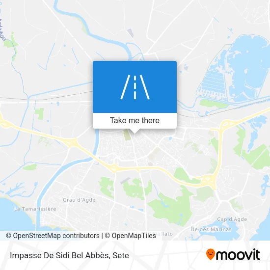 Impasse De Sidi Bel Abbès map