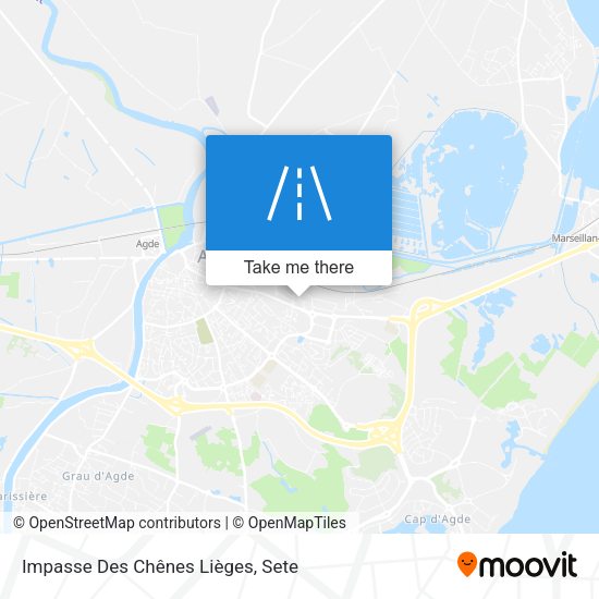 Impasse Des Chênes Lièges map
