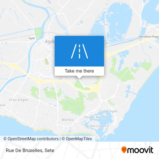 Rue De Bruxelles map