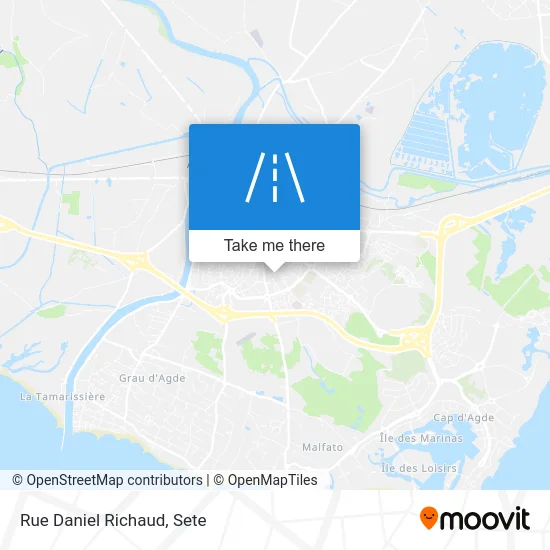 Rue Daniel Richaud map