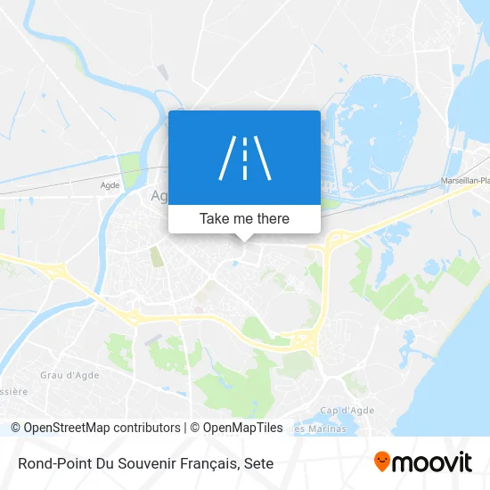 Rond-Point Du Souvenir Français map