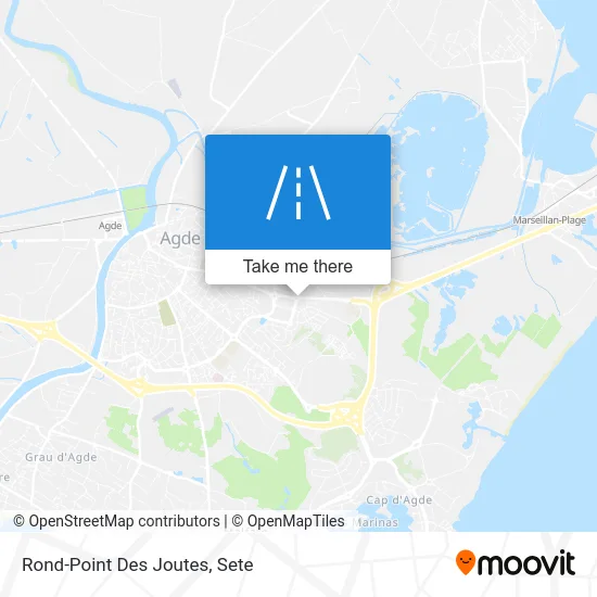Mapa Rond-Point Des Joutes