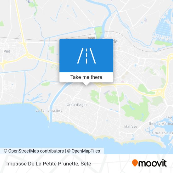 Impasse De La Petite Prunette map