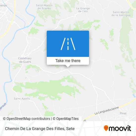 Chemin De La Grange Des Filles map
