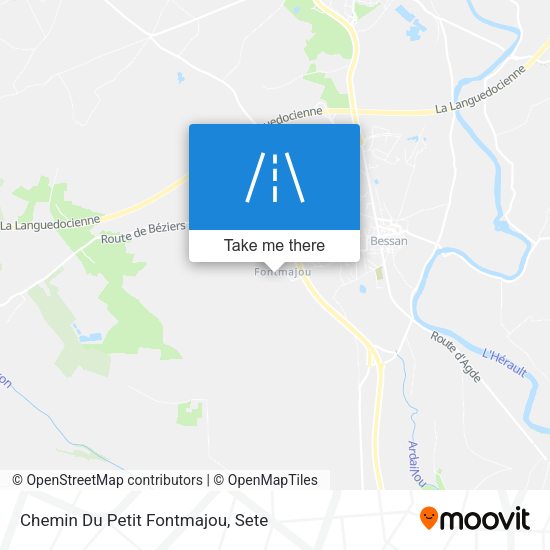 Chemin Du Petit Fontmajou map