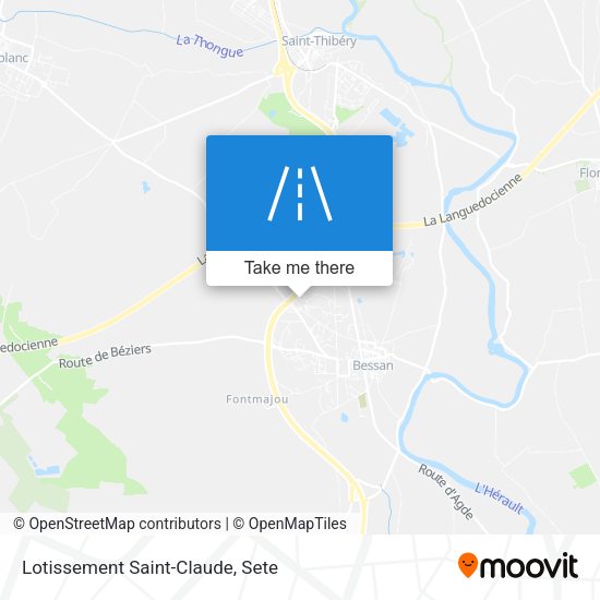 Lotissement Saint-Claude map
