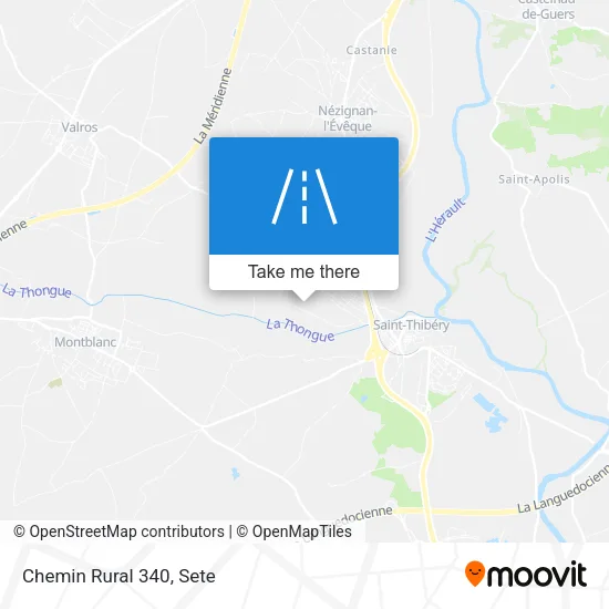 Chemin Rural 340 map