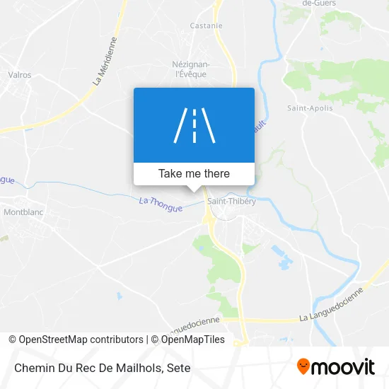Chemin Du Rec De Mailhols map