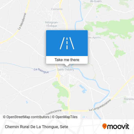 Chemin Rural De La Thongue map