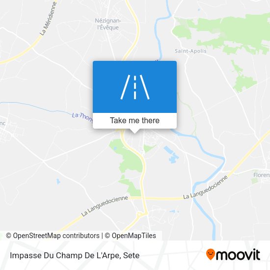 Impasse Du Champ De L'Arpe map
