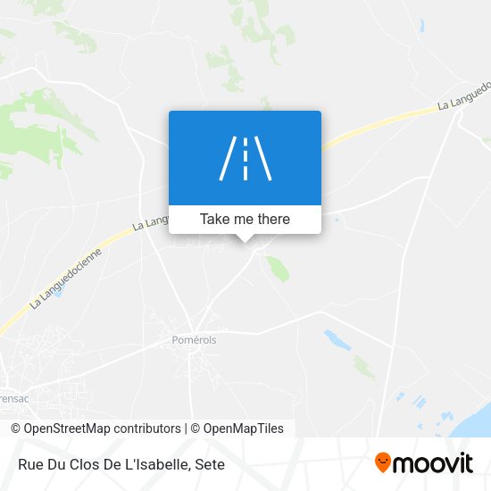 Rue Du Clos De L'Isabelle map