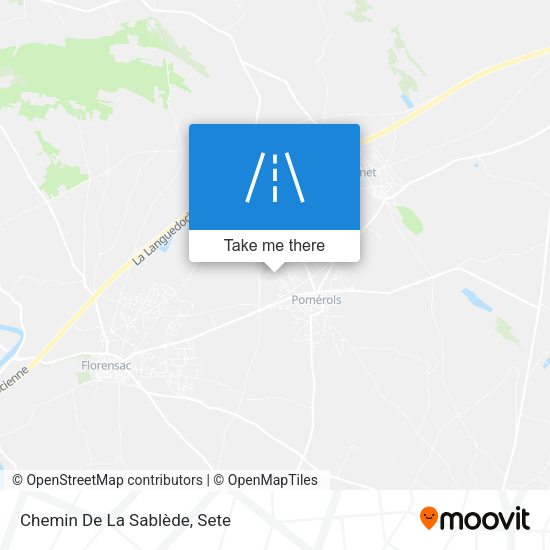 Chemin De La Sablède map