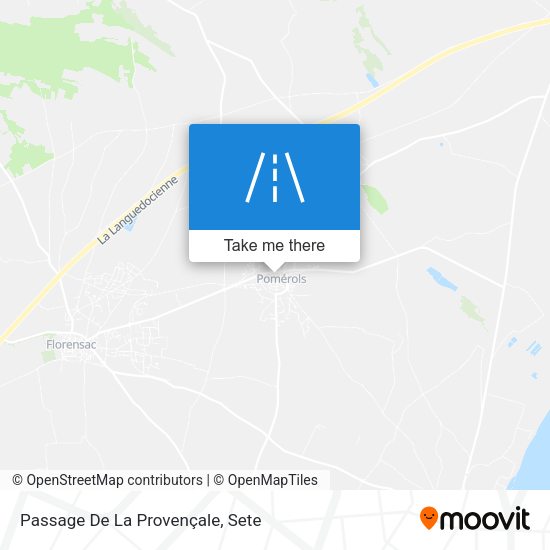 Passage De La Provençale map